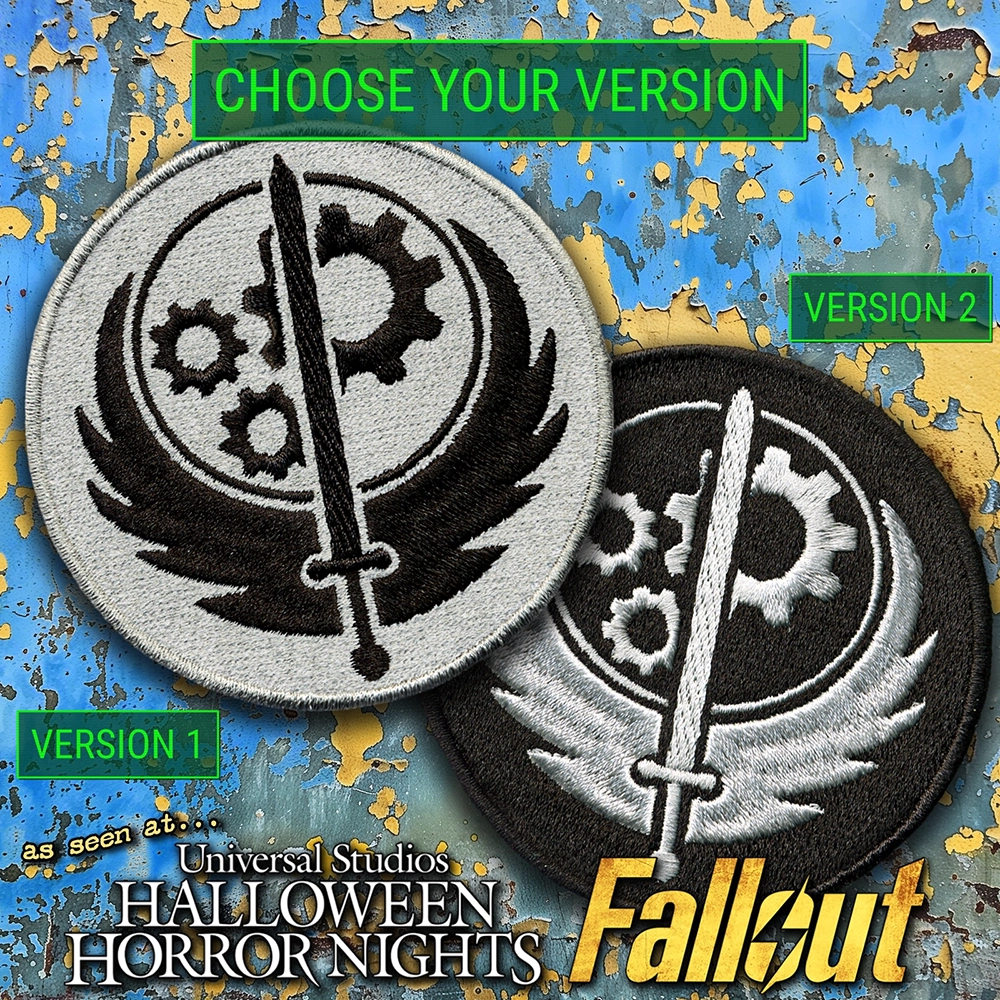 Fallout Brotherhood of Steel Logo Patch