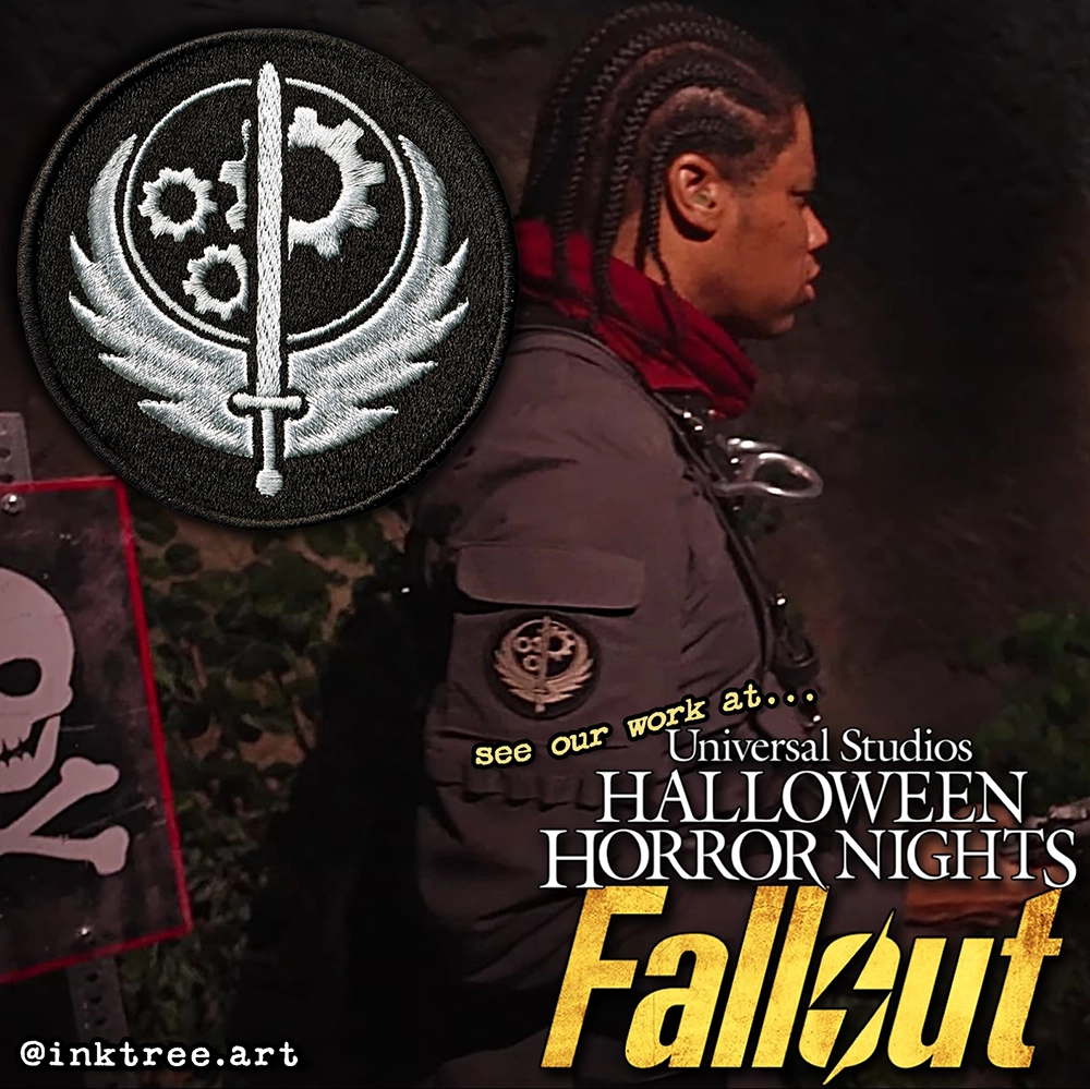 Fallout Brotherhood of Steel Logo Patch - Image 2