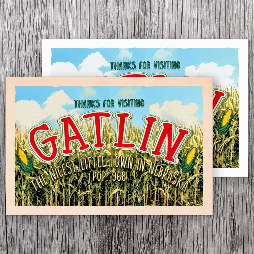 Gatlin Postcard