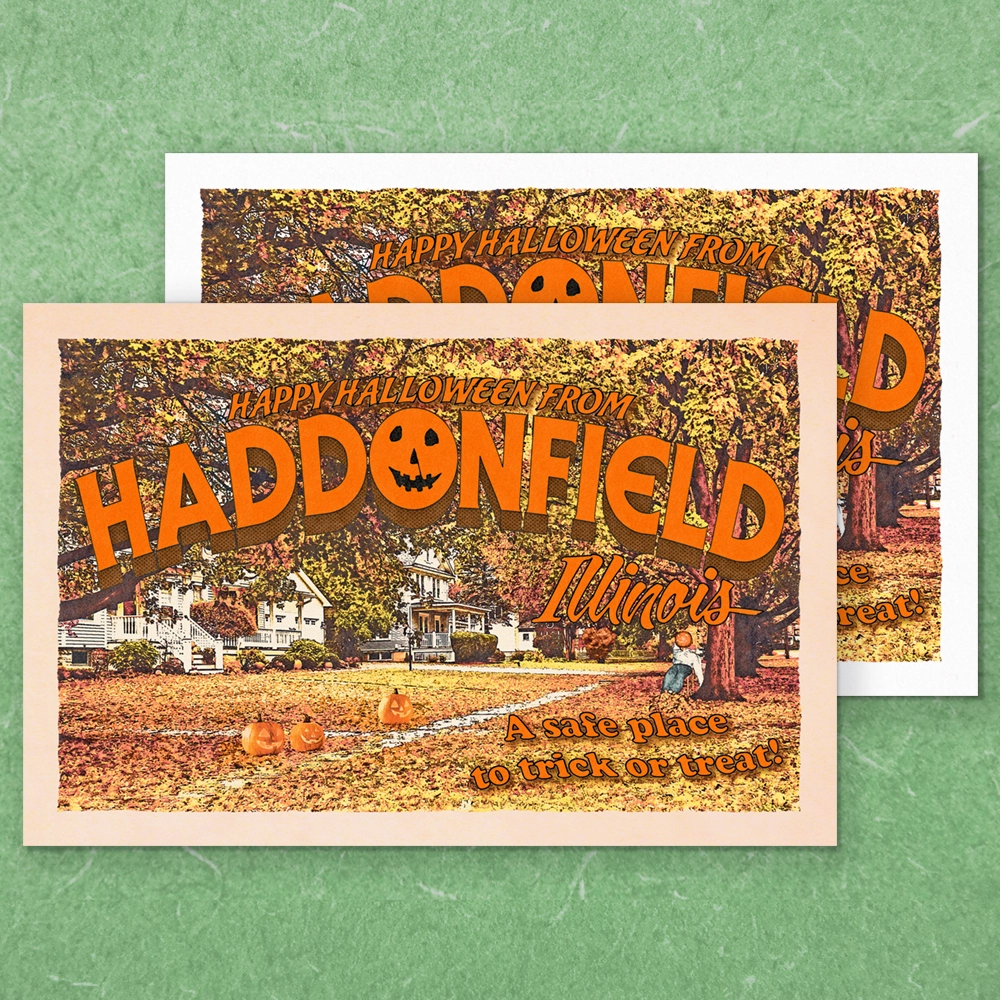 Haddonfield Postcard