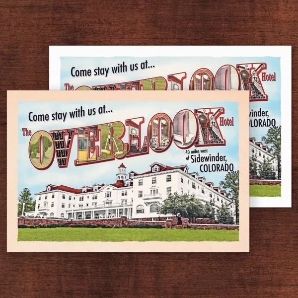 The Overlook Hotel Postcard