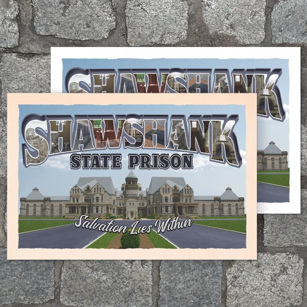 Shawshank State Prison Postcard