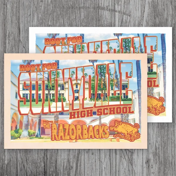 Sunnydale High School Postcard